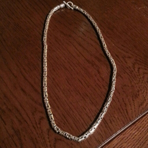 Silver necklace
