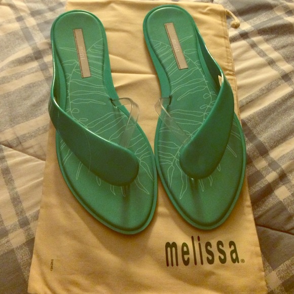 REDUCED 🎀NEVER WORN Melissa jelly sandals