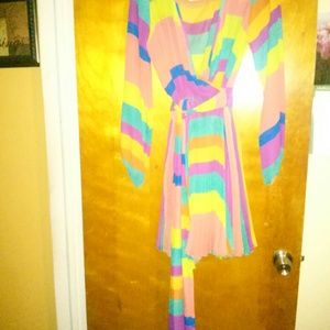 Muilt-color dress  XL