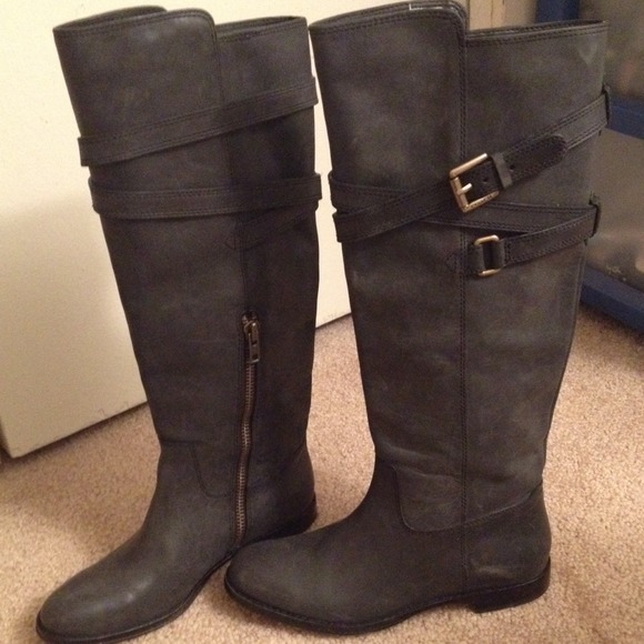 Coach Shoes - Coach Leather Boots