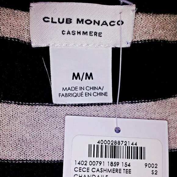Club Monaco cashmere sweaters tags still on. - Picture 4 of 4