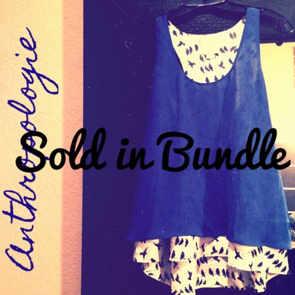 💥SOLD in Bundle💥Anthropologie Tank