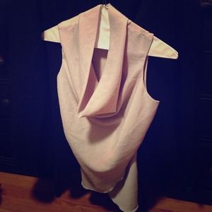 Cowl neck tank