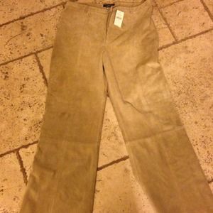Banana republic SUeDE pants sz 12