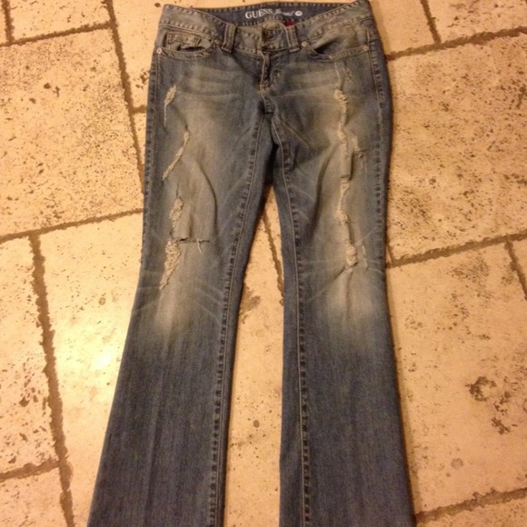 Guess daredevil boot cut jeans, size 29