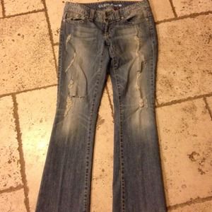 Guess daredevil boot cut jeans, size 29