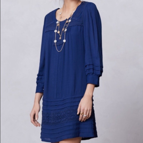 Leifsdottir Cruz Peasant Shift Dress