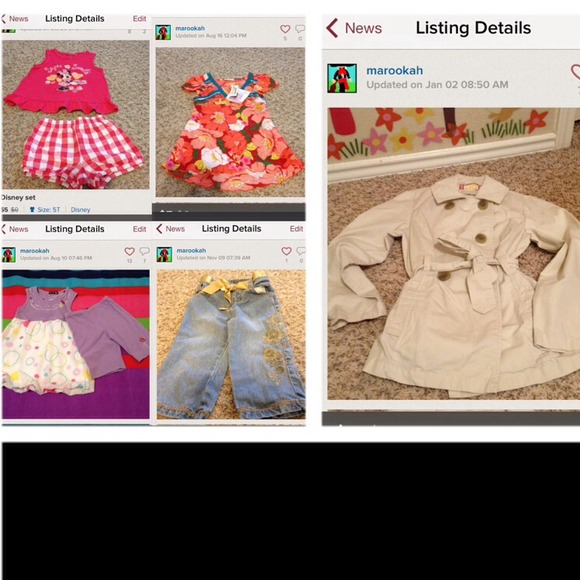 5 items reserved for  scrose