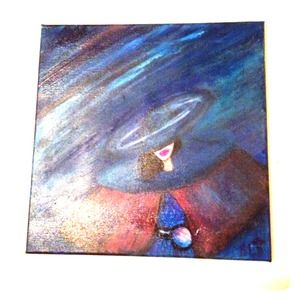 Galaxy girl #1 ORIGINAL FSHN ARTWORK-ONLY ONE MADE