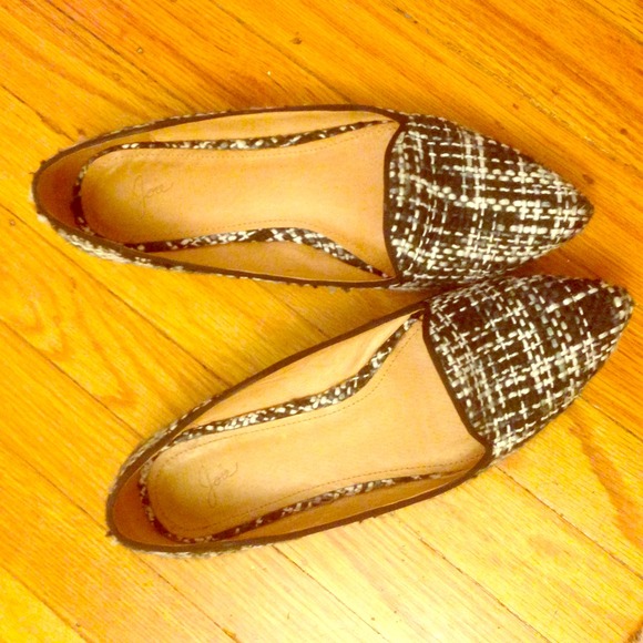 Joie Shoes - Joie Tweed Day Dreaming Flats