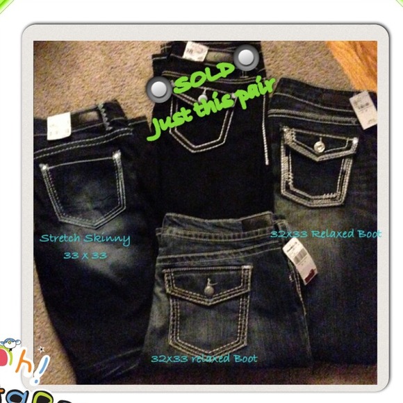 NEW DAYTRIP  Virgo 33x33 Skinny 32x33 BOOT CUT (2)