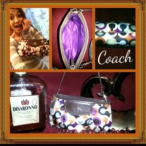 Multicolor Coach Purse