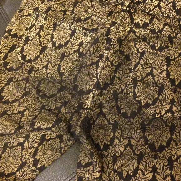 Baroque print jeggings - Picture 2 of 3