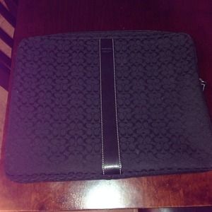 Authentic Coach Laptop Sleeve