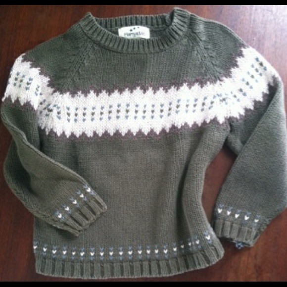 Cute Boys HARRY & ME Fair Isle sweater, size 6