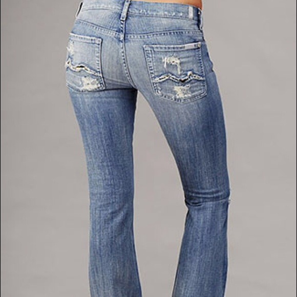 Offers welcome ❣️❣️ Rare 7 for all mankind bootcut - Picture 2 of 4