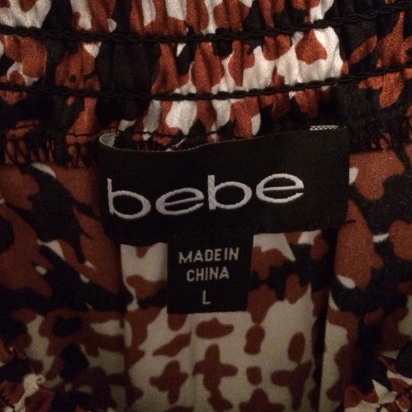 Cute Bebe dress with silk top - Picture 3 of 3