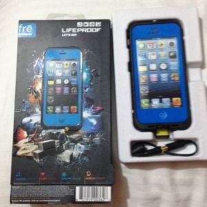 LifeProof - Case for Apple® iPhone® 5 - Blue