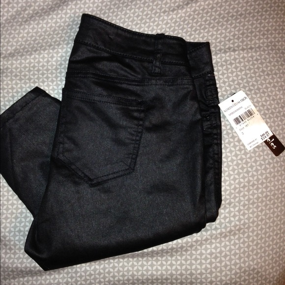 🔥Black Faux Leather Pants🔥