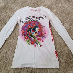 Ed hardy long sleeved tee