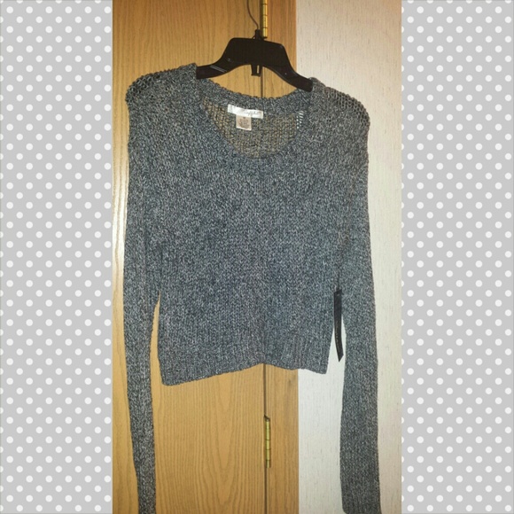 ππ Host Pick 4/6 ππGrey cropped sweater - Picture 2 of 2