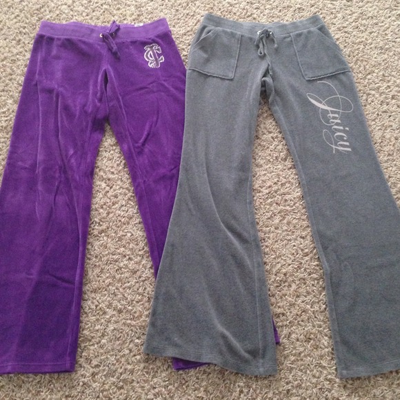SOLD****2pr Juicy Couture sweats ****SOLD***SOLD