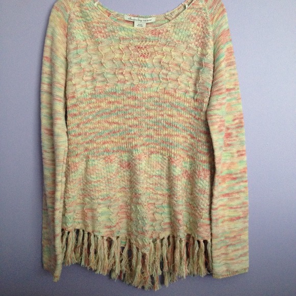 ❌SOLD❌ Boho Fringe Sweatshirt