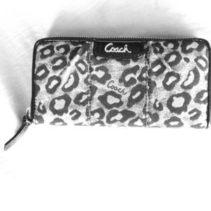 Cheetah Coach wallet