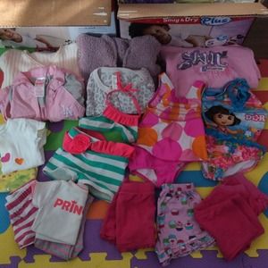 Baby girl sweaters, bathing suits, and pjs 🎀