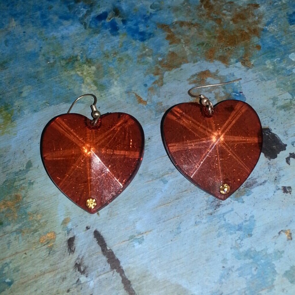 Heart shaped earings