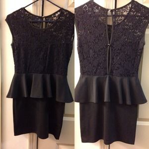 Cute little black dress for any occasion .