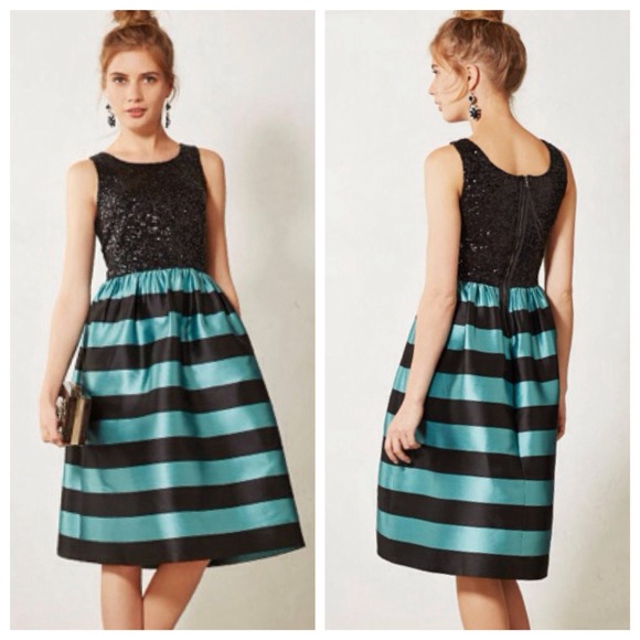 Anthropologie Dresses & Skirts - 🌺isa_mar🌺 Leifsdottir StarlitStripesSequin Dress