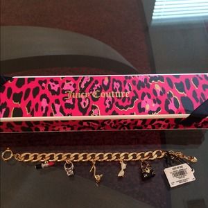 Juicy Couture Glamour Girl Charm Bracelet