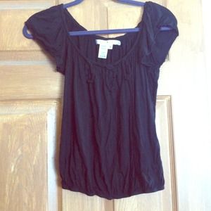 Black dressy shirt