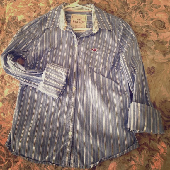 Hollister stripe shirt