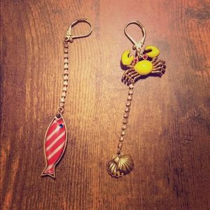 Authentic Betsey Johnson Nautical Earrings