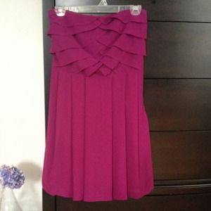 Express chiffon dress