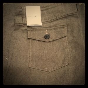 Women's brown tweed slacks. Size 14. NWT.