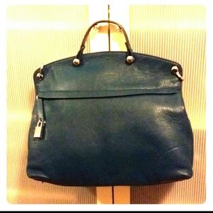 Piper Cartels Tote crossbody bag (a nice blue)