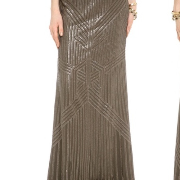 Patterned sequins Rachel Zoe skirt. - Picture 3 of 3