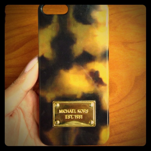 Michael Kors tortoise shell iPhone 5 case
