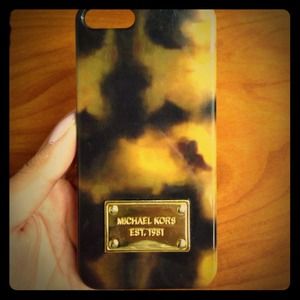 Michael Kors tortoise shell iPhone 5 case