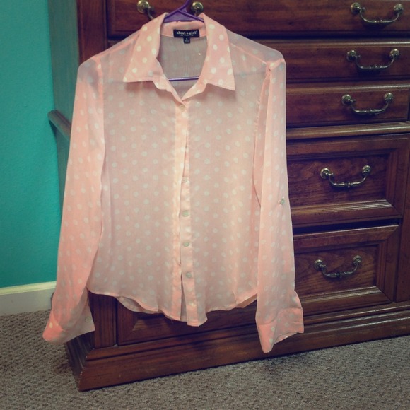 Cute polka dotted shirt