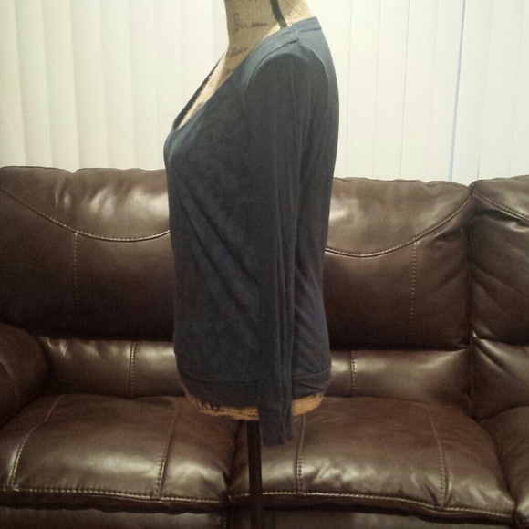 Dark blue leopard  shirt(available for bundles onl - Picture 2 of 4