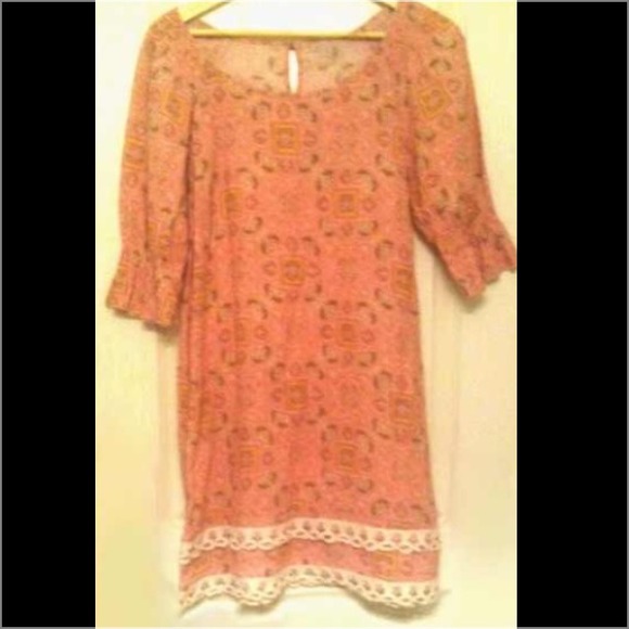 🚫 SOLD Juicy Couture Half-Sleeve Shift Dress - Picture 3 of 3