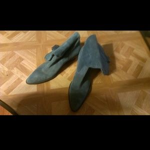 Suade cowboy boots reduced