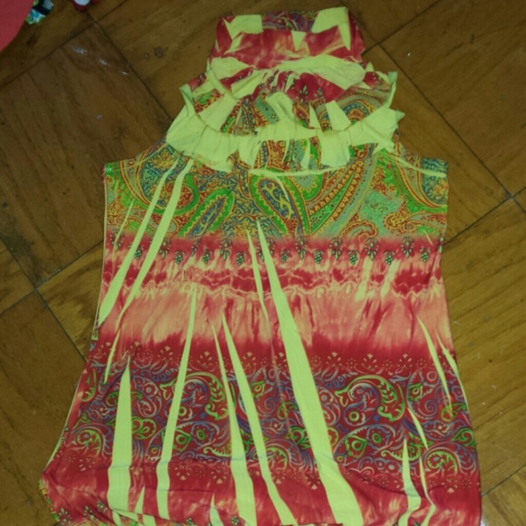 SOLD Colorful tank top