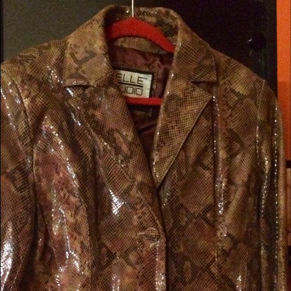 PELLE STUDIO 100% leather jacket