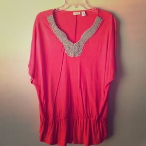 Chico's Red Top