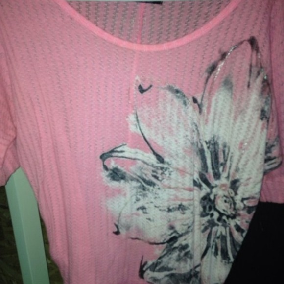 Neon pink cute shirt